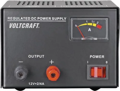 VOLTCRAFT FSP-1122 Labornetzgerät - Netzteile & Ladegeräte, lineares Netzgerät mit 12 V/2A, ideal für Labore und Werkstätten, bietet eine störungsfreie Ausgangsspannung und hohe Qualität zu einem günstigen Preis.