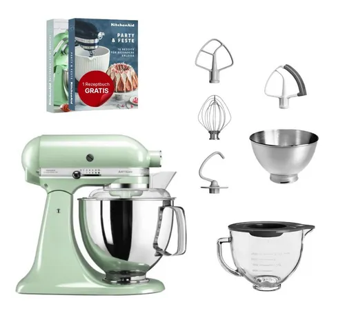 KitchenAid Küchenmaschine KitchenAid 4,8 L 5KSM175 Artisan Glasset mit Glasschüssel