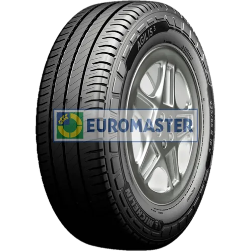 Sommerreifen MICHELIN AGILIS 3 205/65 R16C - Autoreifen für LLKW, bietet hervorragende Nasshaftung (Klasse A) und hohe Kraftstoffeffizienz (Klasse B) für sichere Fahrten.