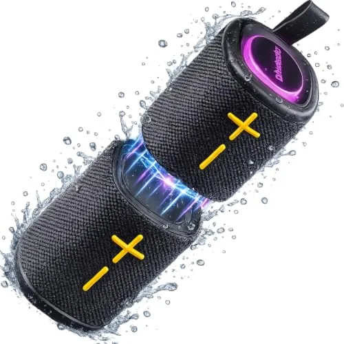 Defender Bluetooth Lautsprecher Union – 20W Kabelloser Stereo Lautsprecher mit Wasserschutz