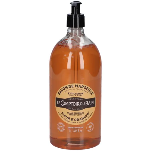 Le Comptoir du Bain Traditionelle Seife aus Marseille Orangenblüte