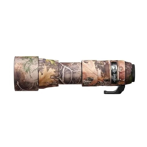 easyCover - Lens Protection Camouflage Cover - Objektivschutz - Schutz für Ihr Kameraobjektiv - Geeignet für Sigma 150-600mm f/5-6.3 DG OS HSM Contemporary - True Timber Kanati Camouflage
