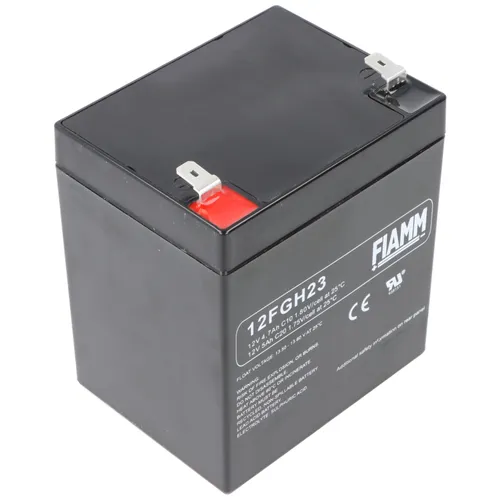 Fiamm Blei-Akku 12FGH23 AGM – Hochstrom, Faston 6,3 mm - Leistungsstarker Fiamm Blei-Akku 12FGH23 AGM mit 12 Volt und 4700mAh, ideal für industrielle Anwendungen. Geringe Selbstentladung und vielseitig einsetzbar bei Temperaturen von -30°C bis +50°C.