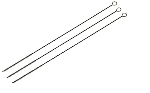 3x Milchschlauchbürste 3mm Ø für Jura, Bosch, Siemens, Saeco, Melitta, Nivona - Reiniger für Milchaufschäumer, 3 Stück Bürsten für eine gründliche Reinigung von Milchschläuchen, sorgt für perfekten Schaum und verlängert die Lebensdauer Ihrer Geräte.