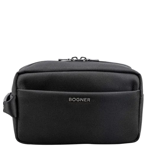 BOGNER Kulturbeutel Keystone Jona WashBag SHZ schwarz in schwarz von BOGNER