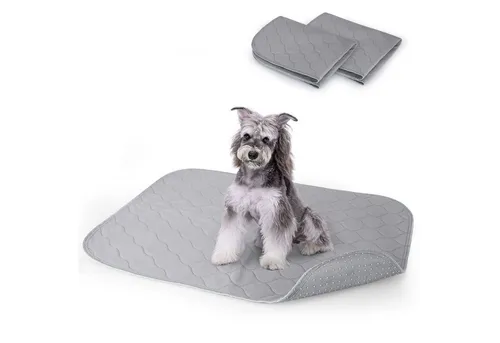 nobleza Tierbett 2er set Haustiermatte – Bequeme und strapazierfähige Matte, 75x89 cm