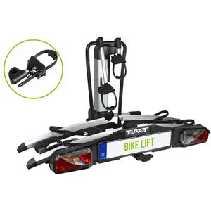 EUFAB Fahrradheckträger BikeLift mit elektrischer Liftfunktion