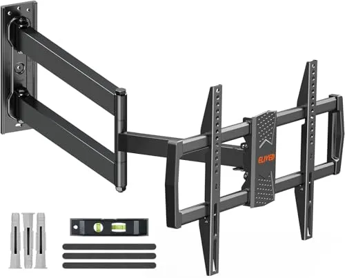 ELIVED TV Wandhalterung mit Extra Langem Gelenkarm für 37-75 Zoll TVs