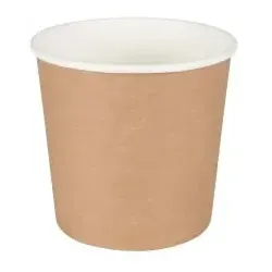 Greenbox Kartonbecher, braun, 650 ml, Ø 11,4 cm DFC036561 , 1 Packung = 25 Stück