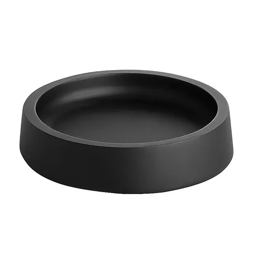MAX Seifenablage Polyresin Schwarz für Bad & Küche >> Freistehend anwendbar