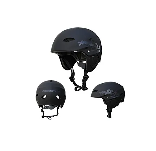 Concept X Kite + Surf Helm CX Pro Wassersporthelm White/Schwarz/Carbon (carbon, XL)