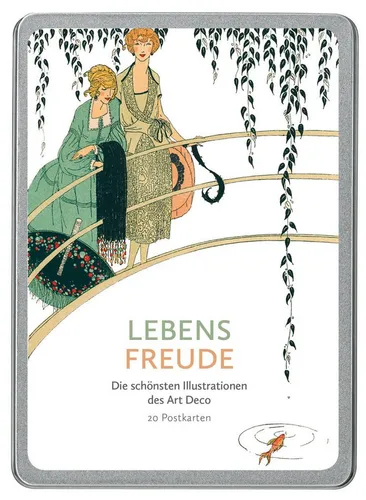 Postkarte Lebensfreude: Die schönsten Illustrationen des Art Deco