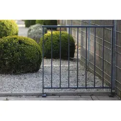 Pertura Geländer-Komplettset Triton anthrazit G-Form Aluminium