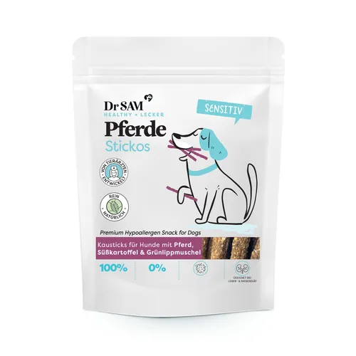 Dr. SAM Pferde Stickos für Hunde