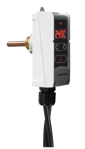 Tauchthermostat ,Computherm WPR-100GE , Pumpenregler mit Tauchhülse