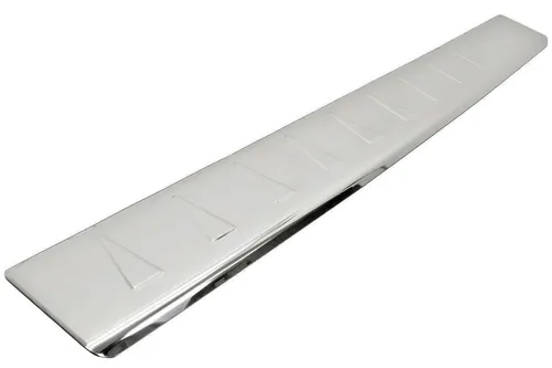 RECAMBO Ladekantenschutz für OPEL VIVARO A & NISSAN PRIMASTAR - Hochwertiger Ladekantenschutz aus rostfreiem V2A Edelstahl, idealer Schutz für die Stoßstange und perfektes Auto-Design. Passgenau und in exklusiver Optik.