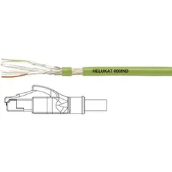 Helukabel 806413 RJ45 Netzwerkkabel 5m - Netzkabel & Steckverbinder, 5 Meter lang, ideal für hochflexible Anwendungen mit RJ45-Steckern und einer Übertragungsrate von bis zu 1000 MBit/s.