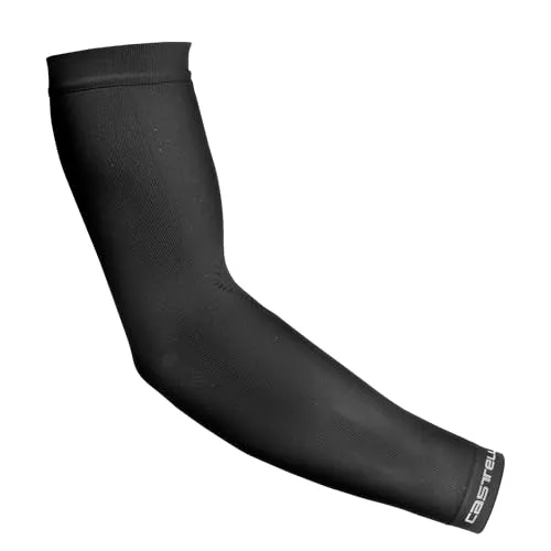 CASTELLI Men's PRO Seamless 2 ARM Warmer Leg Warmers in schwarz von Castelli