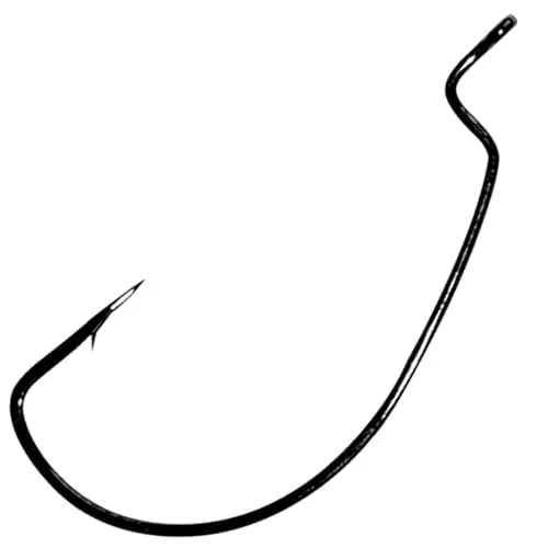 Gamakatsu Hook Worm Offset EWG NS Gr. 2/0 Haken für Shads und Twister