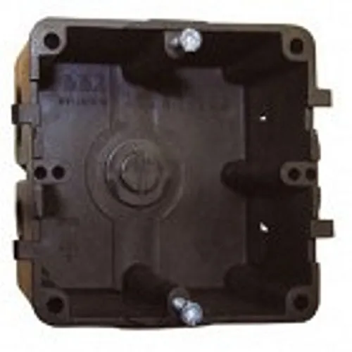 F-tronic Kabelkanaldose 1-fach Schwarz von f-tronic