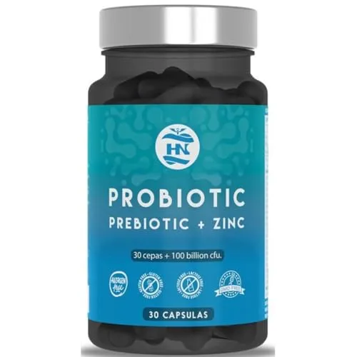 Intestinale Probiotika und Präbiotika 100 Milliarden CFU-30 Bakterienstämme probiotika darmsanierung mit Zink + Inulin zur Unterstützung des Immunsystems Probiotika für die Darmflora Aufbau (30)