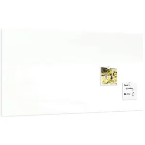 ALLboards Glas-Magnettafel 200 x 100 cm weiß – edles Design - Memotafel magnetisch – Die ALLboards Glas-Magnettafel 200 x 100 cm in Weiß bietet eine elegante, beschreibbare Oberfläche und ermöglicht eine praktische Visualisierung von Ideen und Terminen.