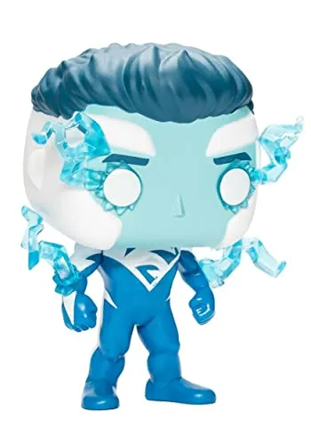 Funko Pop! Heroes: DC - Superman - (Blue) - (NYCC/Fall Con) - DC Comics - Vinyl-Sammelfigur - Geschenkidee - Offizielle Handelswaren - Spielzeug Für Kinder und Erwachsene - Comic Books Fans