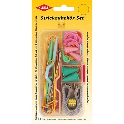 Kleiber 52-teiliges Strickzubehör-Set – Alles für Ihre Strickprojekte