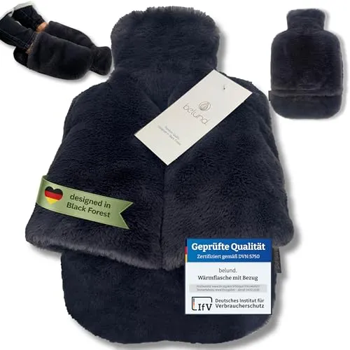 belund. Premium Wärmflasche Fußwärmer 2 in 1 von belund