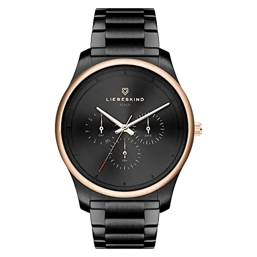 Liebeskind Berlin Damen Analog Quarz Uhr LT-0358-MM in schwarz von Liebeskind Berlin