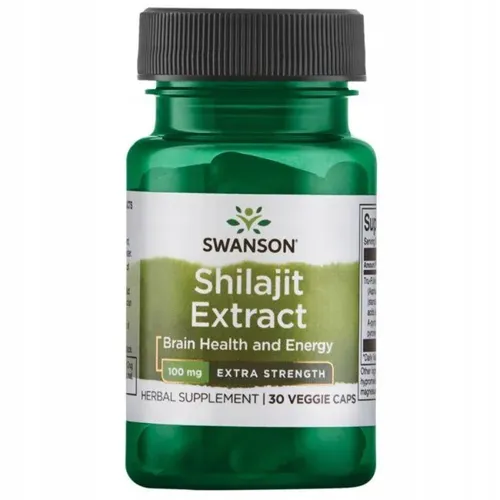 SWANSON Shilajit-Extrakt – Extra Stark 100 mg 30 k. Gelenke Immunität MUMIO