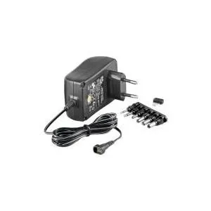 goobay 53997 Universal Netzteil 3V-12V - 18W Netzgerät mit USB-Adapter und 8 Adaptern, energieeffizient und ideal für den weltweiten Einsatz