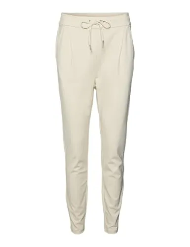 VMEVA MW Loose String Pant GA NOOS - Damen-Hose von VERO MODA mit verstellbarem Bund und Kordelzug für individuellen Tragekomfort, ideal für lässige Looks.