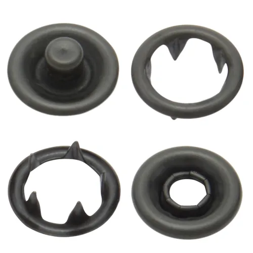 Rostfreie Druckknöpfe für Jersey o.ä. - nickelfreie Snaps Buttons Metallknöpfe