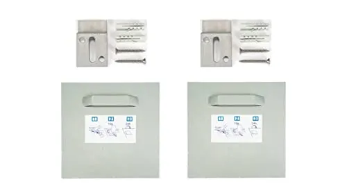 Aufbewahrungshaken & Regale Silber von Wandbreite