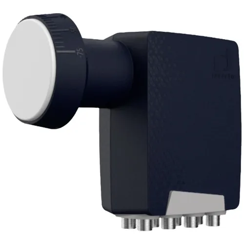 Inverto IDLP-OCT410-PREMU-OPN Octo-LNB - LNB für Satellitenfernsehen, verteilt das Signal an bis zu 8 Geräte, 4G/LTE-geschützt und energieeffizient für HD- und UHD-Übertragungen.