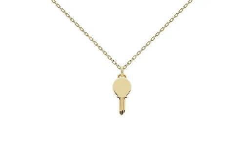 P D Paola Edelstahlkette The Key 925er Sterlingsilber