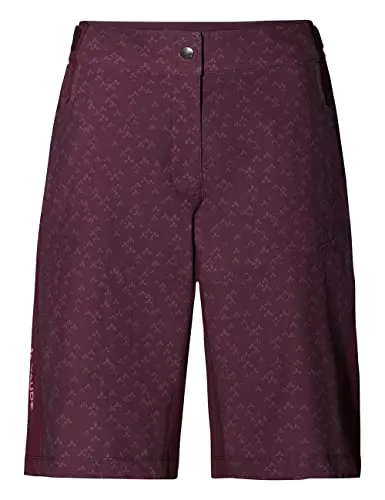 Vaude Damen Ledro Print Radhose kurz (Größe XS, lila) von VAUDE