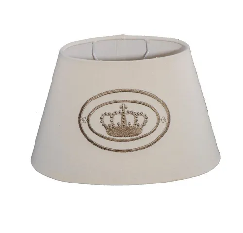Dirk Davids Lampenschirm für Tischleuchte in beige von Dirk Davids Leuchten GmbH
