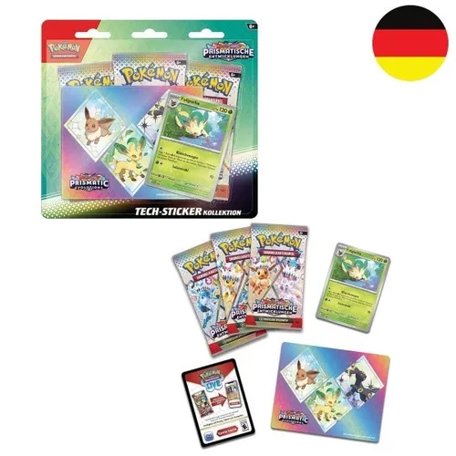 Pokémon-Sammelkartenspiel Tech-Sticker-Kollektion Karmesin & Purpur – Folipurba