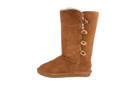 Bearpaw 2250W 220 Stiefel in Braun, Größe 43 - Elegante Stiefel in der Farbe Hickory II, aus hochwertigem Leder mit warmem Wollfutter. Ideal für kalte Tage und bietet Komfort bei jedem Schritt.
