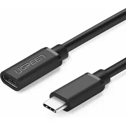 Ugreen 40574 USB-C-auf-USB-C-Kabel 5 Gbit/s 0,5 m - Schwarz