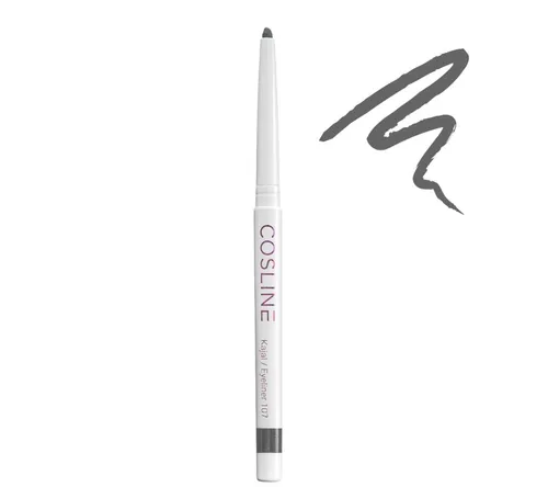 Cosline Cosmetics Kajal wasserfest, langanhaltend, cremig, 25 Farben, intensive Pigmentierung