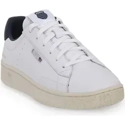 K-Swiss Herren Slammklub CC Sneaker - Stilvoller Komfort in WHT/DP Lichen/VNTG, 42 EU - Herren-Sneaker mit Kunstleder-Obermaterial und bequemer Ortholite-Einlegesohle für perfekten Tragekomfort.