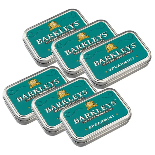 Barkleys Spearmint Pastillen mit Spearmit Geschmack 50g 6er Pack
