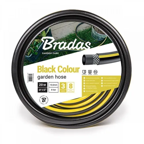 Bradas - Gartenschlauch BLACK COLOR 1/2