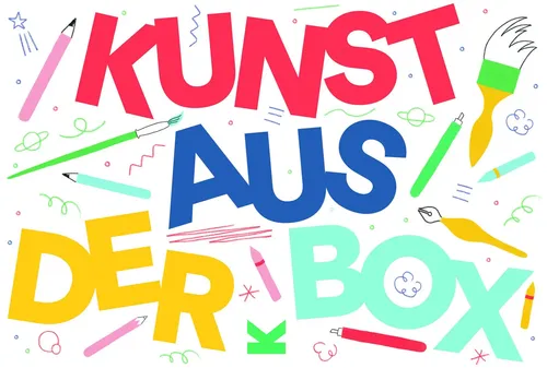 Kunst aus der Box - Gesellschaftsspiel für kreative Köpfe, 80 Aktionskarten fördern Spaß und Kreativität ohne künstlerische Vorkenntnisse!