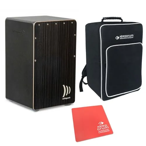 Schlagwerk CP91 Cajon mit Sitzpad und Tasche