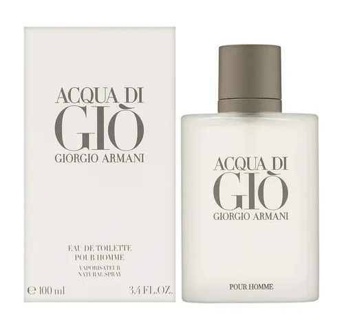 Giorgio Armani Acqua di Gio Pour Homme Eau de Toilette 100ml - Eau de Toilette mit maritimen Noten, vereint frische Bergamotte und Jasmin für ein belebendes Dufterlebnis, das an die Freiheit des Meeres erinnert.