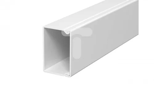 OBO WDK Wand- und Deckenkanal 45x30 - Hochwertiger Kabelträger aus PVC, 2m lang, ideal für vielseitige Montagesituationen. Dank der speziellen Verschlusskontur und Systembodenlochung einfach zu installieren und sorgt für eine sichere Verlegung.